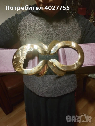 Колан Versace. Нов в торбичка, естествена кожа , снимка 3 - Чанти - 51911024