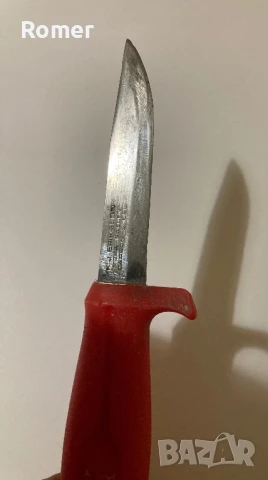 Стар шведски нож KJ Eriksson Mora Sweden carbon steel, снимка 3 - Ножове - 51254734