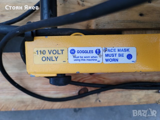 Настолен циркуляр Пендула Dewalt DW743, снимка 4 - Други машини и части - 36613707