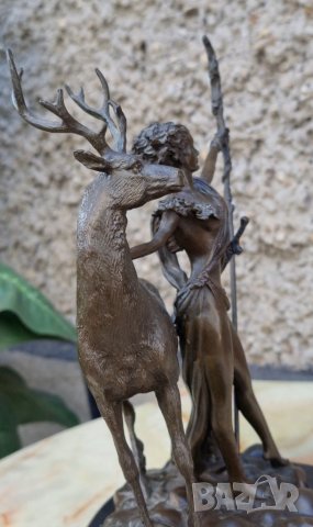 Бронзова Пластика на Rancoulet (1870-1915г), снимка 12 - Статуетки - 39909142