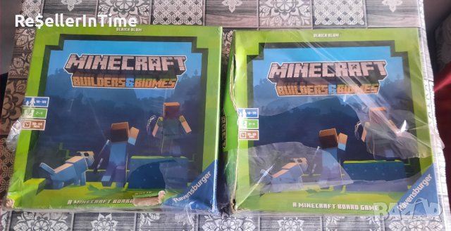 Нова настолна игра Minecraft: Builders & Biomes Board Game for 10+, снимка 1 - Настолни игри - 42934568