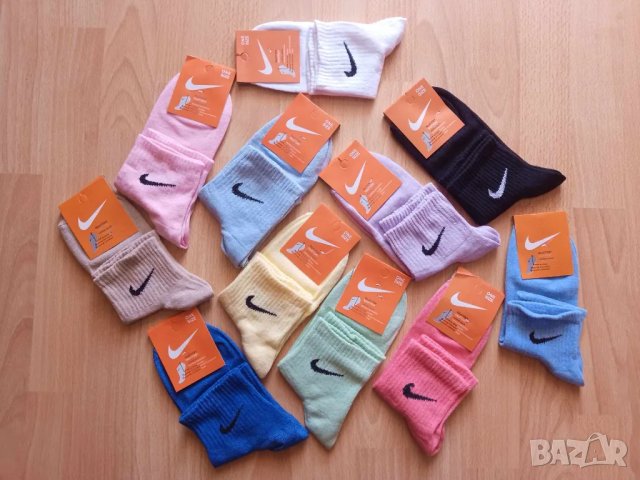 Памучни чорапи Nike къс конч универсален размер, снимка 1