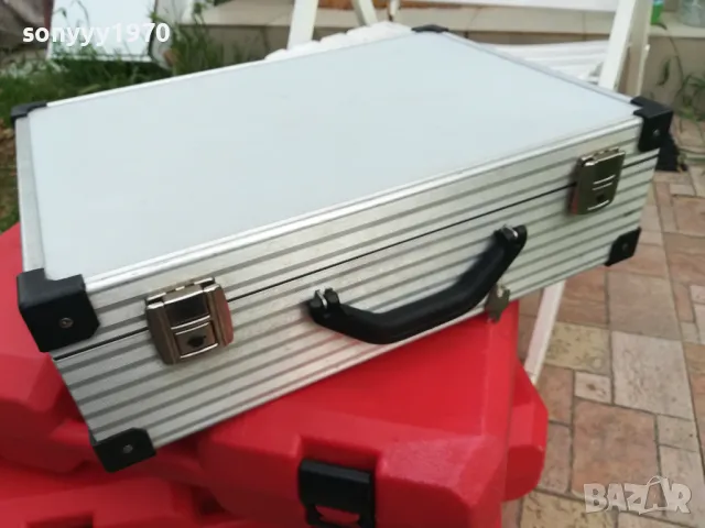 АЛУМИНИЕВ КУФАР-НОВ С 2 КЛЮЧА 2505251813, снимка 4 - Микрофони - 50423052