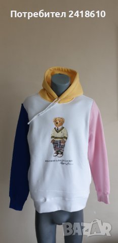 POLO Ralph Lauren Bear Hoodie Mens Size M НОВО! ОРИГИНАЛ! Мъжки Суичър!