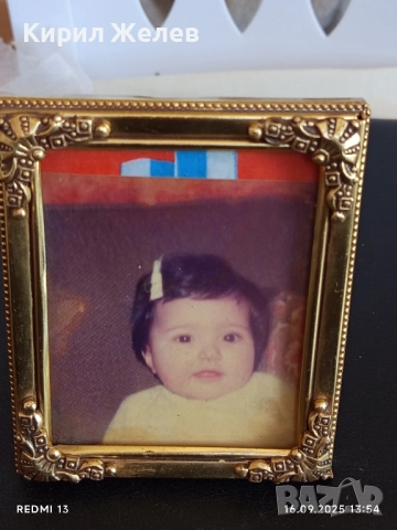 Метална красиво орнаментирана рамка за снимка 50485, снимка 2 - Декорация за дома - 51732366