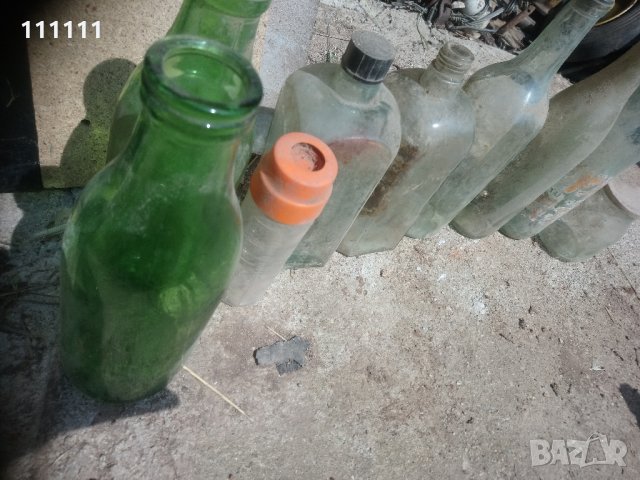 Стари стъклени шишета, снимка 6 - Колекции - 33198129