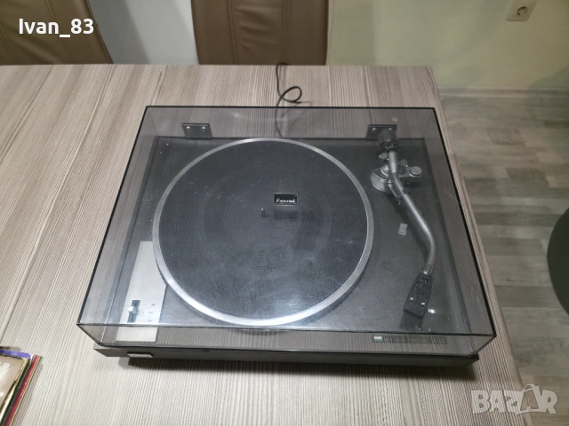 Грамофон Sansui Sr 222 belt drive , снимка 3 - Грамофони - 53565948