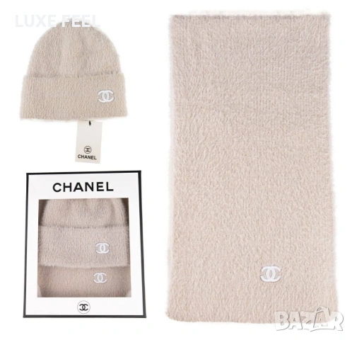 Шал + Шапка ⚜️ CELINE , снимка 3 - Шапки - 53091430