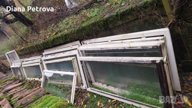 Подарявам черчевета,стара използвана,здрава дограма 