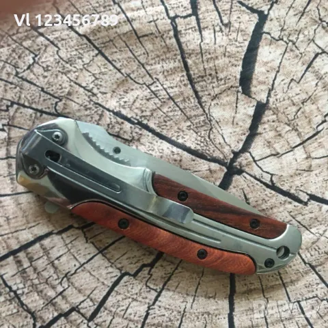 Browning ТВ 1474- Сгъваем автоматичен нож 102х228 мм, снимка 6 - Ножове - 50215345
