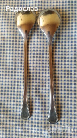 INOX стари италиански лъжици / прибори за сервиране , снимка 3 - Прибори за хранене, готвене и сервиране - 43951380