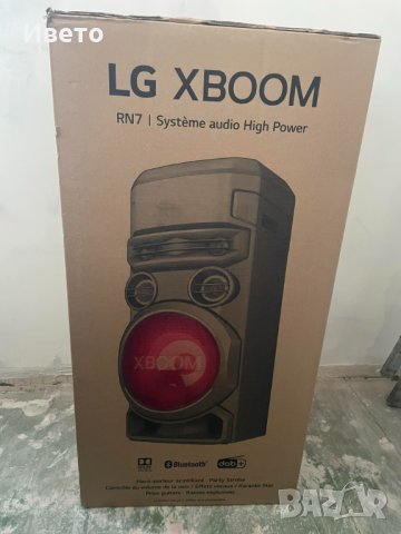 Аудио система LG XBOOM RN7, Bluetooth, Dual-USB, Optical, Karaoke Creator, Party Lighting, Double Ba, снимка 8 - Аудиосистеми - 43807342