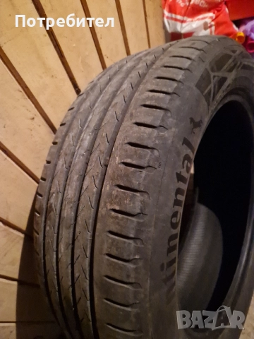 4бр. летни гуми Continental EcoContact 6Q 215/55/17, снимка 2 - Гуми и джанти - 52013669