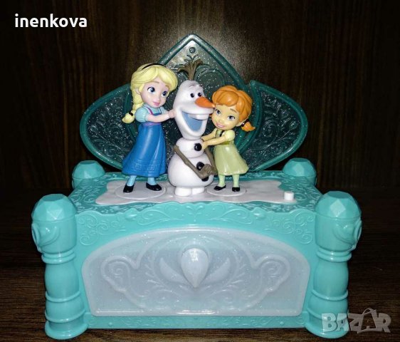 Музикална кутийка за бижута  Замръзналото кралство Елза, Анна и Олаф 68лв., снимка 9 - Други - 28812665