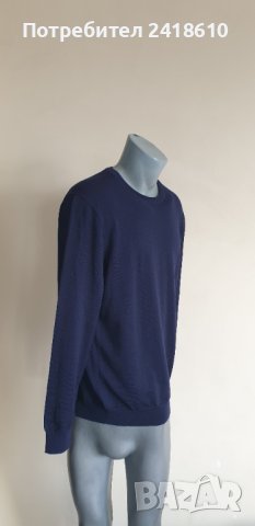 POLO Ralph Lauren Merino Wool Slim Fit  Mens Size L  ОРИГИНАЛ! Мъжки тънък Вълнен Пуловер!, снимка 5 - Пуловери - 43777351