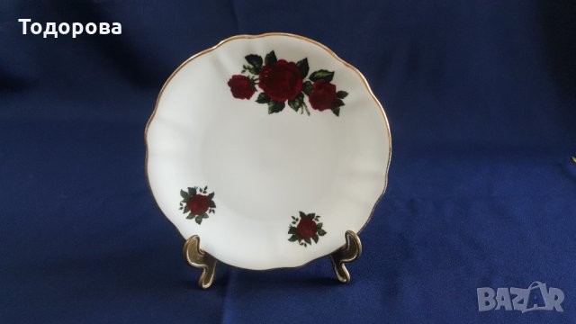 Порцеланова колекционерска немска чиния, снимка 4 - Чинии - 33547030