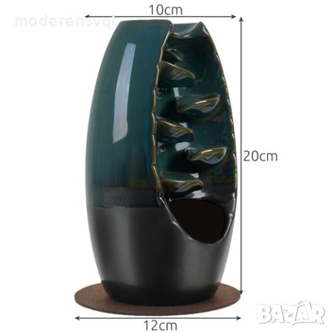 КЕРАМИЧНА АРОМАТИЗИРАНА КАМИНА, ОБРАТЕН ВОДОПАД, снимка 7 - Декорация за дома - 43120591