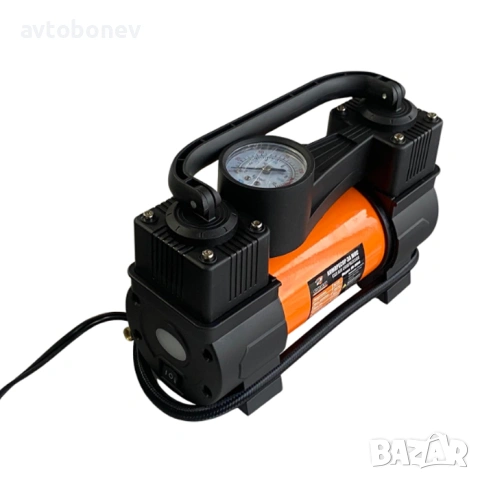 Автомобилен компресор-двубутален 12V, комплект, снимка 7 - Аксесоари и консумативи - 53367714