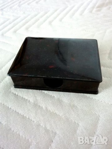 Антикварна бакелитова кутия Ges.Gesch Helit, снимка 5 - Антикварни и старинни предмети - 33667850
