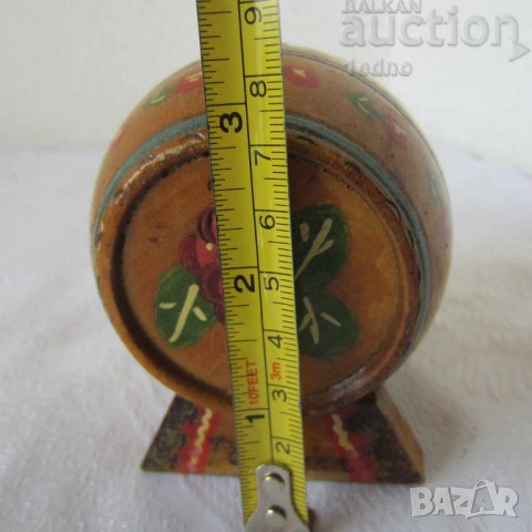  буре бъчва буренце и стара дървена барутница, дървен нож за писма, снимка 6 - Декорация за дома - 28883516