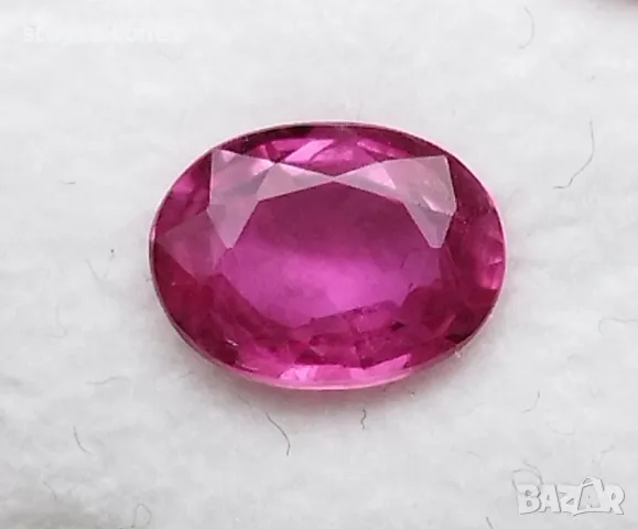 Рядък розовеещ рубин от Тайланд с VS чистота - 0.90кт.! Нов!, снимка 6 - Други - 48079470