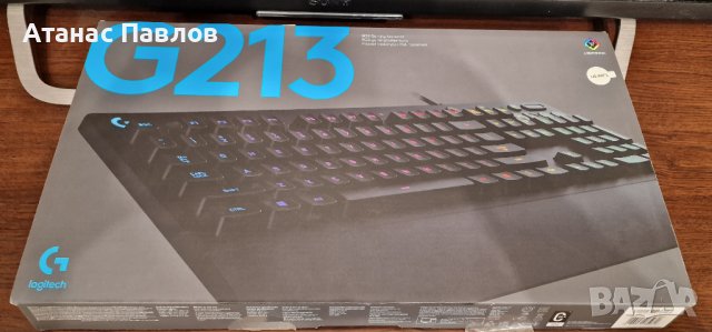 Геймърска клавиатура logitech G213 RGB, снимка 3 - Клавиатури и мишки - 43503349