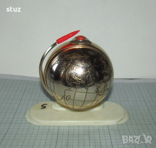 Будилник Слава "Спутник" (No:5), снимка 7 - Антикварни и старинни предмети - 53056233