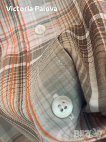 Скъпа риза от био памук HESSHATUR, снимка 6 - Ризи - 32592483