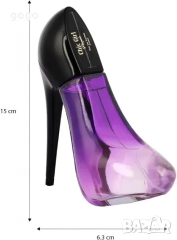 Дамски парфюм Chic Girl Purple BN Parfums, 100мл, снимка 3 - Дамски парфюми - 49654501