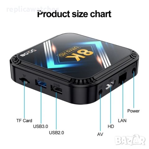 tv smart box 4gb ram android 13, снимка 5 - Приемници и антени - 43986407