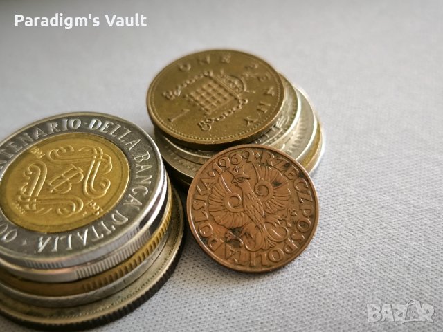 Mонета - Полша - 2 гроша | 1939г., снимка 2 - Нумизматика и бонистика - 43792215