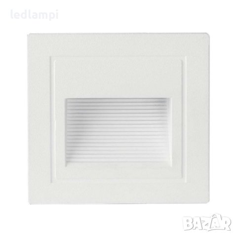 LED Осветление за стъпала 5W Топло Бяла Светлина 84x84x50