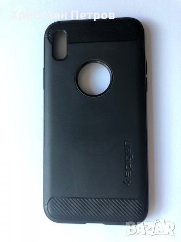 ОРИГИНАЛЕН !!! Spigen калъф Rugged Armor за iPhone X или XS, снимка 3 - Калъфи, кейсове - 26512329