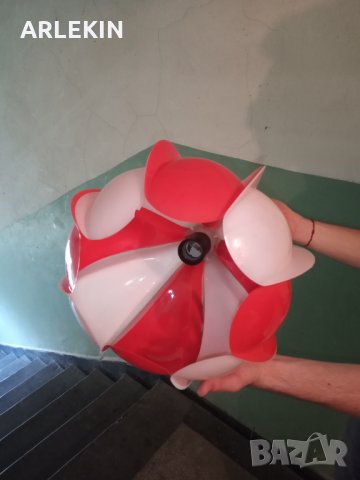 Декоративна лампа тип полилей., снимка 3 - Лампи за таван - 33678986