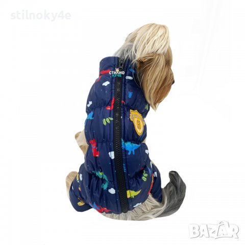 Кучешки зимен, шушляков гащеризон Кучешка зимна дреха Зимни дрехи за кучета Дреха за куче , снимка 1