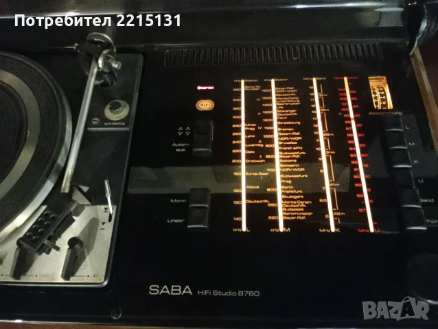SABA 8760, снимка 6 - Ресийвъри, усилватели, смесителни пултове - 50244650