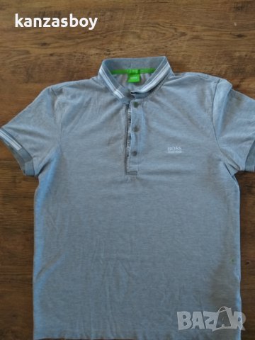 hugo boss green - страхотна мъжка тениска КАТО НОВА , снимка 3 - Тениски - 40125984