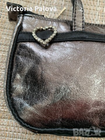 Супер модерна чанта багет (baguette) Италия,NUOVEDIVE, снимка 4 - Чанти - 32310952