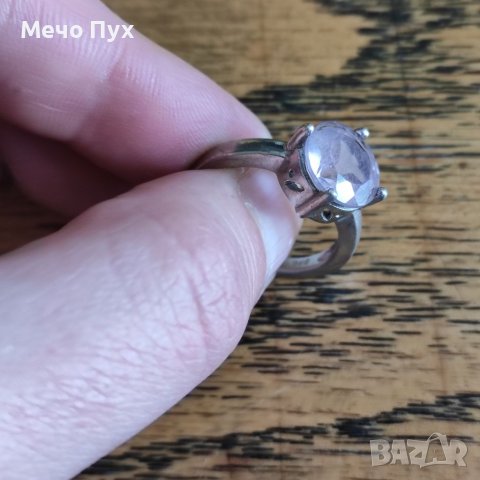 Сребърен пръстен (122), снимка 7 - Пръстени - 39970515