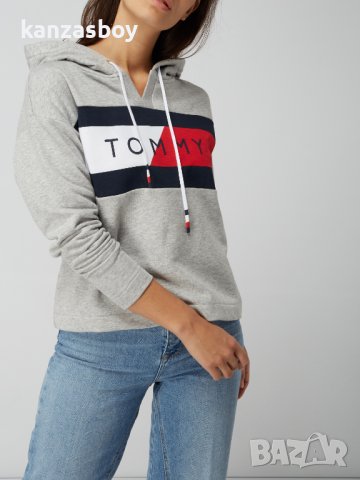 Tommy Hilfiger Hoodie mit Logo-Applikation - страхотно дамско горнище 
