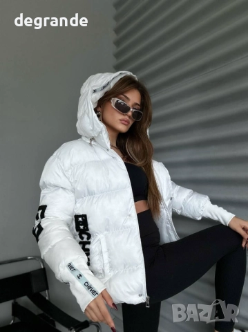 Луксозно дамско зимно яке CHANEL, снимка 3 - Якета - 52612283