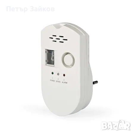 Газов детектор Nedis, 2w, Бял, снимка 3 - Друга електроника - 43567896