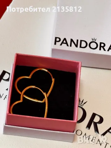 Обеци Пандора Pandora , снимка 4 - Обеци - 49882763