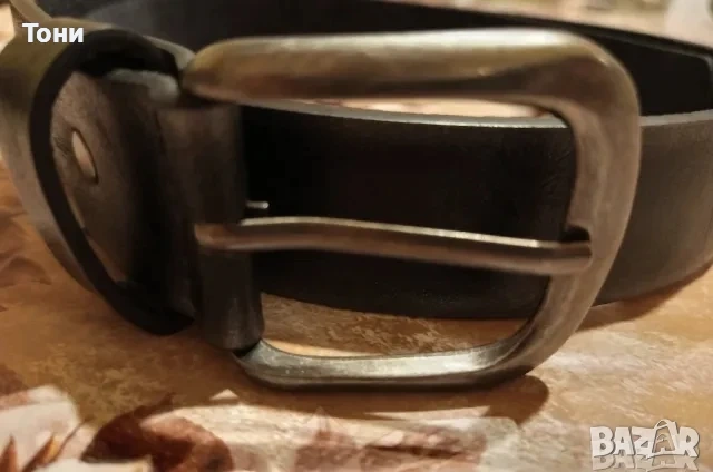 MISCHMASCH BERLIN Нов Мъжки Колан Изцяло от Естествена Кожа 120см. , снимка 7 - Колани - 53434766