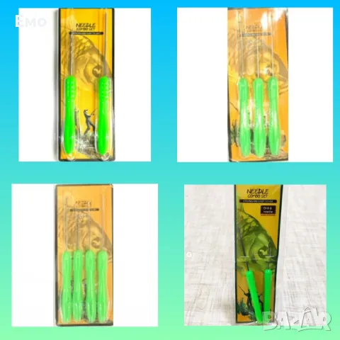Комплект игла и бургия за риболов - 2бр, 3бр, 4бр