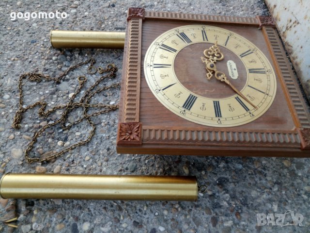 оригинален стенен часовник Junghans първата половина на ХХ  век Original wall clock Antique German, снимка 1 - Антикварни и старинни предмети - 26108454