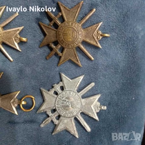 Военни войнишки орден за храброст / различни, снимка 4 - Антикварни и старинни предмети - 34974188