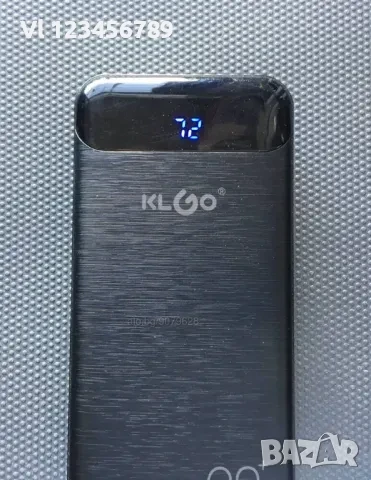 KLGO Преносима батерия 20000mAh premium KP-89, Power bank, снимка 3 - Външни батерии - 50727067