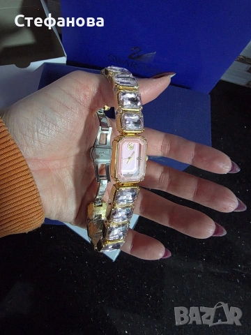 Часовник Сваровски , снимка 7 - Дамски - 53225699