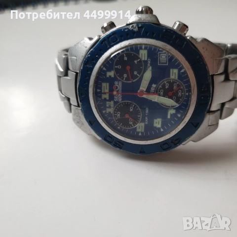 Мъжки часовник Sector Expander 150 Chronograph, снимка 2 - Антикварни и старинни предмети - 52423220